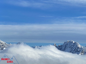 dolomitiguides escursione  ciaspole monte avena